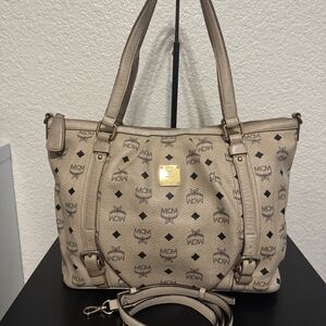MCM Beige Tote Bag